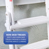 Bluewave A-Frame Flip Up Ladder For 48" To 54" Deep Above Ground Pools