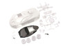 New Kyosho Mclaren P1 Gtr White Body Set W/ Wheels