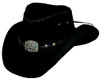 NEW Bullhide Hats 4013Bl Thunder Struck Extra Large Black Cowboy Hat