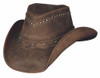 NEW Bullhide Hats 4015Br Down Under Collection Burnt Dust Small Brown Cowboy Hat