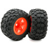 HRP Power Hobby 1/8 Raptor 3.8" Belted All Terrain Tires 17Mm Mounted HRP Power Hobby 1/8 Raptor 3.8" Belted All Terrain Tires 17Mm Mounted