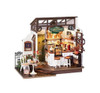 HRP Robotime Rolife No.17 Cafe Miniature House Kit