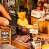 HRP Robotime Tipsy Restaurant Diy Miniature House
