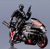 HRP Bandai Speed Cycle For Snake Eyes "Gi Joe" Flame Toys Furai HRP Bandai Speed Cycle For Snake Eyes "Gi Joe" Flame Toys Furai