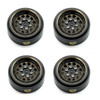 HRP Power Hobby 1.0" Black Brass Beadlock Crawler Wheels For 1/24 HRP Power Hobby 1.0" Black Brass Beadlock Crawler Wheels For 1/24
