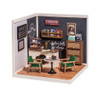 HRP Robotime Rolife Super Creator Daily Inspiration Cafe Plastic Diy