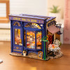 HRP Robotime Leisure Time Tea Room Diy Miniature House