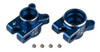 HRP Team Associated Rc10B7 Ft Rear Hub Set Hrc Blue