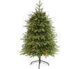 New Nearly Natural 10’ Belgium Fir Christmas Tree With 1050 Clear Led Lights