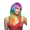 RAINBOW MULTICOLOR WIG Costume - One Size Fits Most