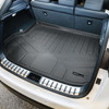 Smartliner All Weather Custom Fit Cargo Trunk Liner Floor Mat Black Fits 2015-21 Lexus Nx200T / Nx300 / Nx300H