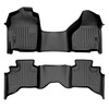 Smartliner Floor Mats 2 Row Liner Set Fits 2012-22 Ram 1500 Quad Cab
