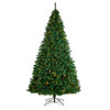 New Nearly Natural 10' Northern Tip Artificial Christmas Tree W/ 800 Clear Led