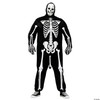 Fun World Men's Skeleboner Plus Size Adult Costume, White/Black, Plus Size
