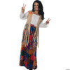 Underwraps Women's 1960s Fringed Hippie Costume Vest, Brown, One Size - One Size