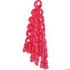 Long Curly Lace Front Wig Hot Pink