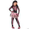 SKELETON PUNK PINK CHILD 8-10 Costume