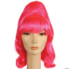 Lacey Wigs Morris Costumes Beehive Pageboy Hot Pink