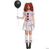 Fun World Carn-Evil Carnival Clown Adult Costume, Small 4-6