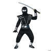 Fun World Mirror Ninja Silver Costume, Medium 8-10, Multicolor