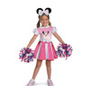 Disguise Disney Minnie Mouse Cheerleader Toddler Girls' Costume, X-Small (3T-4T)