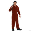Underwraps Men's Horror Jumpsuit Costume Boiler Suit-Red, One Size