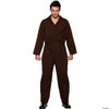 UNDERWRAPS Cosplay Horror Killer Jumpsuit - Men's Coverall Horror Jumpsuits, Serial Killer Scary Horror Movie Boiler Colored Coverall Jumpsuit, Brown, One Size