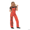 Underwraps Woman's D. Mented, Orange, Large Costume