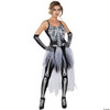UNDERWRAPS Costumes Women's Sexy Skeleton Costume-Tutu, Black/Grey/White, Small