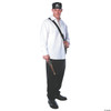 Underwraps Costumes Men's Pirate Shirt Costume, White, One Size - One Size Fits