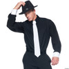Men's Mobster Costume Shirt, Black, One Size
