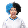 Mario SPORTS FUN WIG BLUE BLACK - One Size Fits Most