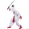 Fun World White Ninja Costume, Medium 8-10, Multicolor