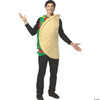 Rasta Imposta Lightweight Taco Costume, Multi-Colored, One Size - One Size Fits