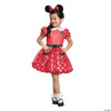 Disguise Disney Minnie Mouse Girls' Costume, Red Size/(2T)