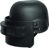 Unisex Adult Costume Black SWAT Helmet with Face Shield