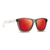 Epoch Lutzka X Skateboarding Sport Grey/Clear with Orange Lens Sunglasses
