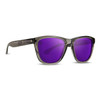 Epoch Lutzka X Skateboarding Sport Grey with Purple Mirror Lens Sunglasses