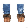 Zagone Hoof-hearted Brown, Brown Faux Fur & Latex Hoof - One Size Fits Most