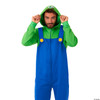 Mens Luigi Onesie Xlarge
