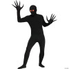 Fun World Mens Fading Eye Shadow Demon Skin Suit Adult Sized Costumes, Black,