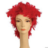 Morris Costumes Feather Wig Red