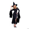 Women's Gothic Witch Costume - Available In Sizes Adult M/L (10 - 14) And Adult