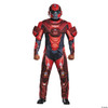 Disguise Men's Plus Size Halo Red Spartan Muscle Costume, XX-Large