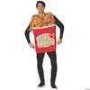 Rasta Imposta Bucket of Fried Chicken Halloween Costume, Adult One Size Red -
