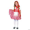 Leg Avenue Girl's 2 Pc Little Miss Red Riding Costume with Dress, Cape