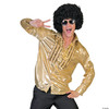 SATURDAY NIGHT SHIRT GOLD MED Costume