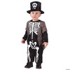 Fun World Happy Skeleton Toddler Costume, Large 3T-4T, Multicolor