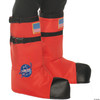 Underwraps Kid's Children's Astronaut Boot Top Covers Costume - Orange Childrens