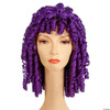 Morris Costumes Lacey Wigs LW232DPR Spring Curl Long Wig - Dark Purple